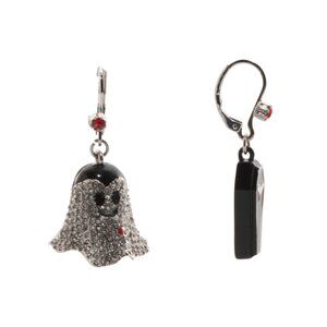 BETSEY JOHNSON Multi Ghost And Coffin Mismatch Earrings